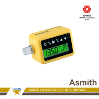 Asmith(鐵匠牌) 17-340Nm內凹外凸皆四分頭WS-340-3 電子式數顯扭力轉接頭板手(數位扭力顯示器、扳手)