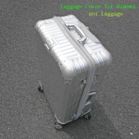 PVC Luggage Cover For Rimowa with Zipper Clear Suitcase Protector Thicken High Quality Customized Not Include Luggage