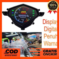 Termurah Speedometer Digital LED Yamaha Mio M3 Mio Gear 125 Mio Z PNP Indikator Ampere Bensin Kilome