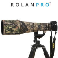 ROLANPRO Lens protective sleeve Rain Cover For Nikon AF-S 600mm F/4E FL ED VR Lens Protective Case Lens Folding hood lens cap
