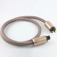 JP Accuphase imported 3 Pin US EU AU 15A C13 Crystalline Copper power cord 1.5M HIFI power cable for audio amplifier Power line