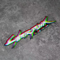 สติ๊กเกอร์ติดรถ, ธีม Cyberpunk 2077, เหมาะสำหรับรถยนต์ไฟฟ้าและรถจักรยานยนต์, สะท้อนแสง, ตกแต่งแชสซีค