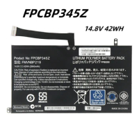 FPCBP345Z 14.8V 42WH Laptop Battery For Fujitsu LifeBook UH572 UH552 Ultrabook FMVNBP219 FPB0280