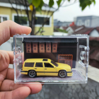 DIORAMA DIECAST - MINI DIORAMA - DIORAMA MINI WITH ACCRYLIC - PAJANGAN DIECAST - ACRYLIK DIECAST - A