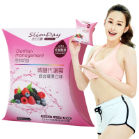 Minibody 纖活 Slimday全日纖 綜合莓果代謝餐(7包/盒)