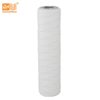 Coronwater Dual purpose wound string filter cartridge 10 inch 5 micron for water purifier WPC5
