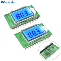 87-108MHZ Digital FM Receiver Module Radio Transmitter Wireless Microphone Stereo Board Digital Noise Reduction LCD Display