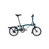 【Brompton】C Line - 2024 海洋藍 - M把 6速 附前後燈 以及後貨架(B3BP-CLN-BLOCEN)
