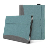 Exquisite Splicing Cloth Wove Tablet Case for Microsoft Surface Pro 9 8 7 Plus 6 5 4 Go 2 3 Laptop Sleeve Notebook Cover Stand