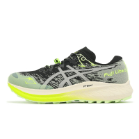 Asics 越野跑鞋 Fuji Lite 5 女鞋 黑 螢光綠 回彈 抓地 運動鞋 亞瑟士 1012B690001