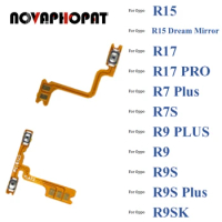 10PCS For Oppo R15 Dream Mirror R17 PRO R7 R7S R9 R9S R9S Plus R9SK Power On Off + Volume Up Down Buttons Flex Cable Ribbon