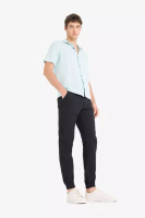 DeFacto 100% Cotton Cargo Jogger Pants Three Pockets E0834Ax25Sm