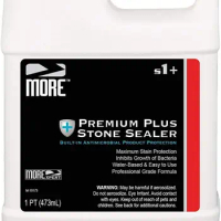 Stone Sealer Protector for Countertops - Natural Stone, Marble, Granite Surfaces - Advanced Formula (Pint / 16oz)