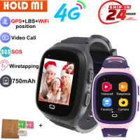 4G Kids Smart Watch GPS Wifi Video Call SOS Tracker IP67 Waterproof Children's Smartwatch Camera VS Y95 A36E 4G