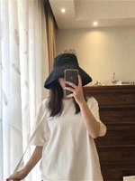 遮陽帽 日本uv漁夫帽女夏遮陽帽韓版百搭日系大檐遮臉防曬帽子女防紫外線 polygirl 清涼一夏钜惠