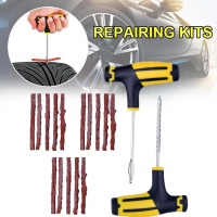 Portable Tire Repair Kit Tubeless Tire Universal Emergency Tire Sealant Comprehensive Multi-vehicle