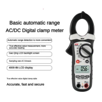 DT-362 AC/DC High Precision Automatic Digital Clamp Ammeter Automatic Range Digital Clamp Meter for AC/DC Digital Clamp Meter