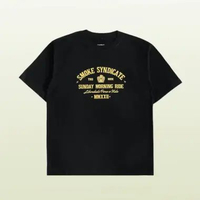 SMOKE T-Shirt Kaos "SUNMORI" - Black M