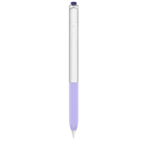 For Apple Pencil 2 Case Touch Pad Stylus Pen Protective Cover Silicone Case Sleeve Portable Pouch Si Case Cover-Purple