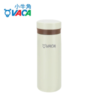 小牛角 HCC249-04C 不銹鋼真空陶瓷塗層保溫杯 380毫升 奶油色 香港行貨