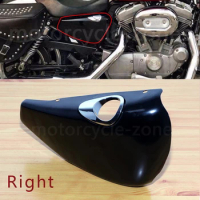 Black Right Side Battery Cover Guard Fairing Protector For Harley Sportster XL883 XL1200 2014 - 2018 2015 2016 2017
