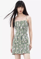 Urban Revivo Allover Print Mini Dress