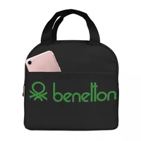United Colors Of Benetton Insulated Lunch Bags Leakproof Picnic Bags Thermal Lunch Box Lunch Tote for Woman Work Children School