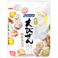 岡田屋製菓 綜合海鮮蝦仙貝 (155g)