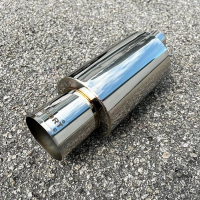 D SPORT Ekzos HKS S Flow Straight Flow Jepun Titanium HKS D Sport Regu R Muffler Exhaust