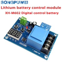 XH-M602 Digital LED CNC Lithium Battery Charging Charge Control Power Supply Module Switch Protection Board 3.7-120V Controller