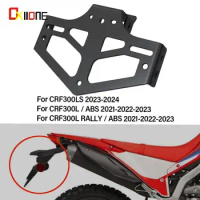 FOR HONDA CRF 300L ABS CRF300L RALLY /ABS 2021 2022 2023 CRF300 L Motorcycle Accessories License Plate Bracket Holder With Light