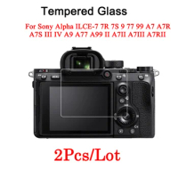Tempered Glass For Sony Alpha ILCE7 7R 7S 9 77 99 A7 A7R A7S III IV A9 A77 A99 II A7II A7III A7RII A7M4 ZV-E10 A7RV RX100 M5