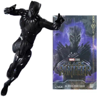 In Stock Original Threezero DLX Black Panther 17CM Anime Figure Model Collectible Action Toys Gifts