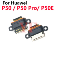 10PCS For Huawei P50 Pro P50E Mate 30E 20 40 30 Pro 40E 5G Pro 20X USB Charging Charge Port Dock Socket Connector