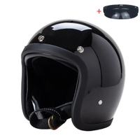 TT&COCASCOS 500TX Vintage Motorcycle Open Face Helmet Japan Technology Fashion Scooter Motorbike Rid