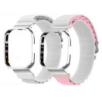 Nylon Strap For Redmi Watch 3 Active Correa Band For Redmi Watch 3/2 lite/Mi Watch Lite Bracelet Protective Cover stainless case