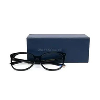 FASHION GLASSES L* ACETATE MY MONOGRAM LIGHT CAT EYE SUNGLASSES BLACK