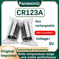 2PCS Original Panasonic 123 Lithium 3V Arlo Camera Battery CR123A CR17345 DL123A EL123A 123A