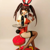 26CM Date A Live Tokisaki Kurumi KDcolle 1/7 Bunny Ver Anime Action Figures PVC Hentai Collection Doll Model Toys Gift Figurine