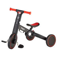 Hape E8468多功能摺疊 幼兒三合一平衡單車(紅色)