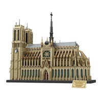 IN STOCK 8868pcs MOC Idea Notre Dame de Paris Construction Kit for Adults Building Blocks Bricks Assembling Christmas Gift Set