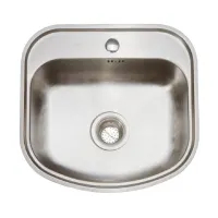 Linea Avila Wastafel Tempat Cuci Piring Single Bowl - Silver