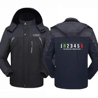 Biker 1n23456 Motorcycle Men‘s New Winter Jacket Warmer Coat Thickens Overcoat Windbreaker Parka High Quality Fleece Cotton