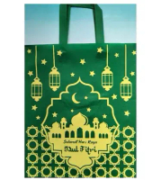 Tas Spunbond Lebaran Ukuran 30X40CM untuk bagi Sembako THR Kue Kering Wafer Sirup Kualitas Premium