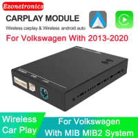 Wireless Carplay Android Auto Module For VW Volkswagen MIB MIB2 Platform Golf 7 Tiguan Polo Passat B8 Mirror Link MIB MIB2