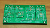 毛毛蟲MBL唱放PCB板 唱頭放大器 黑膠LP 送配套進口電阻 薄膜電容