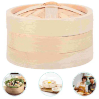 Steamer Bamboo Basket Pot Cooking Utensils Food Multi-functional Dumpling Kitchen