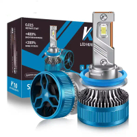 หลอดไฟ LED, 6000K, HB3, HB4, 9005, 9006, H1, H7, H4, H11, Lupa, CSP 3570, พลังสูง, ไฟหน้าและไฟตัดหมอ