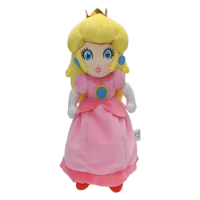 Princess Peach Mario Plush Toys Kawaii Stuffed Dolls Cartoon Cute Dolls Birthday Christmas Gift For Kids Collection