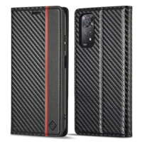 30pcs/lot For Xiaomi Redmi Note 11S 4G Carbon Fiber Stand Wallet Leather Case with Card Slots For Redmi Note 11 Pro